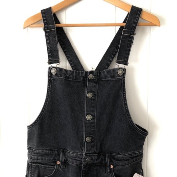 Free People Shelby Denim Overall Jumpsuit - Picture 8 of 12